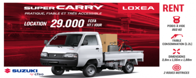 Offre promotionnelle : LOXEA Sénégal x Super Carry by Suzuki